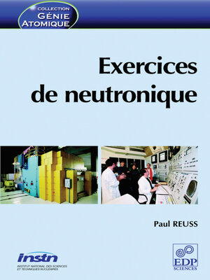 cover image of Exercices de neutronique